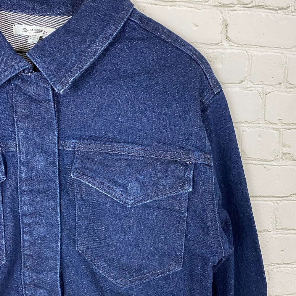 SOLD! NWOT Good American The 70s Icon Jacket - Picture 6 of 13